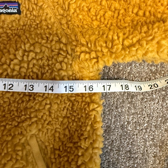 Patagonia Kids' Retro-X Bomber Jacket Yellow Unisex Casual Fleece Medium (10) - Picture 7 of 11